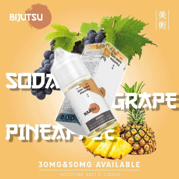 Bijutsu-Juice-Saltnic-Soda-Nho-Dua-Lanh Bijutsu Juice Saltnic 30/50MG