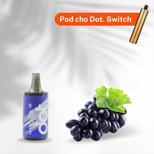 Dot Switch nho-min Đầu vị Dot Switch (DS) dùng cho máy by Dotmod - 10 Hương Vị