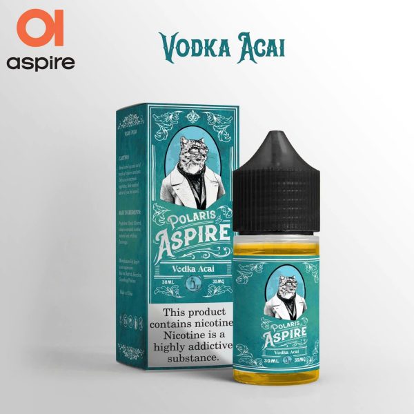 Polaris Rượu Vodka - Quả Acai Tinh dầu POLARIS Juice by Aspire 35/60MG chính Hãng - 8 Vị Bùng Cháy