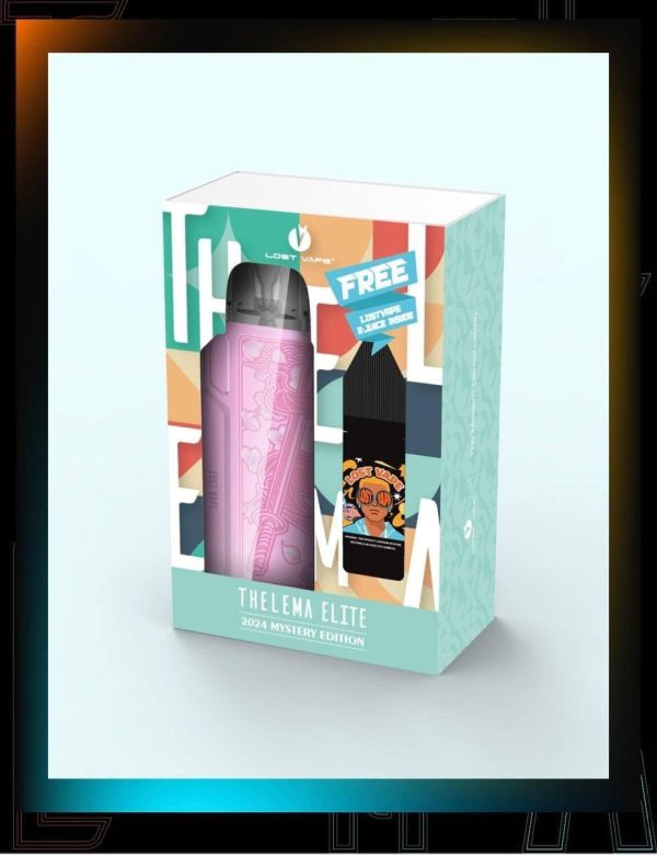 Thelema Elite 40 Pod Kit hong-min Pod Kit Lost Vape Thelema Elite 40W Chính Hãng Giá Rẻ