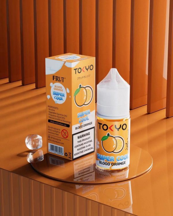 Tokyo Super cam Tinh dầu Tokyo Super Cool Juice Saltnic 35MG/50MG chính hãng