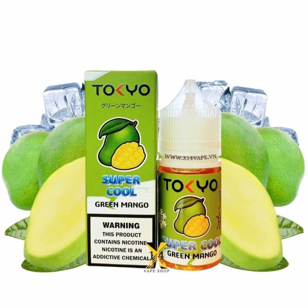Tokyo Super xoai Tinh dầu Tokyo Super Cool Juice Saltnic 35MG/50MG chính hãng