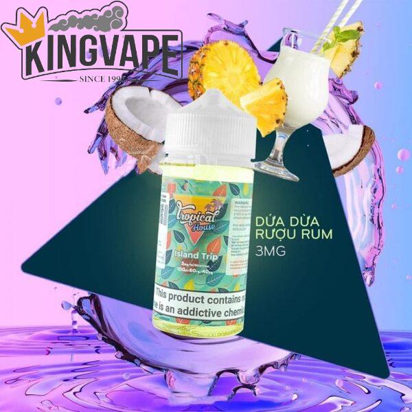 Tropical-House-Salt-Juice-dua Tropical House Salt Juice 30MG/50MG chính hãng  10 Vị Ngọt Ngào
