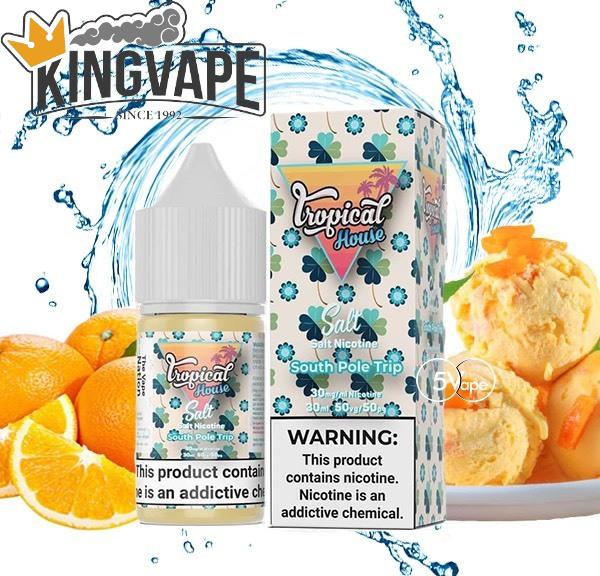 Tropical-House-Salt-Juice-kem-cam Tropical House Salt Juice 30MG/50MG chính hãng  10 Vị Ngọt Ngào