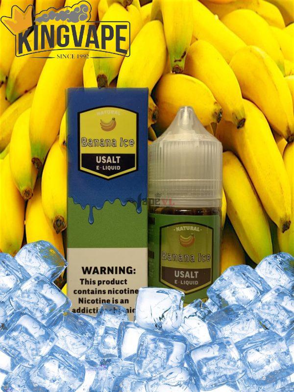 Usalt Juice Salt chuoi-min Tinh dầu Usalt Juice Salt 30MG/50MG - 10 Vị Chinh phục Vaping