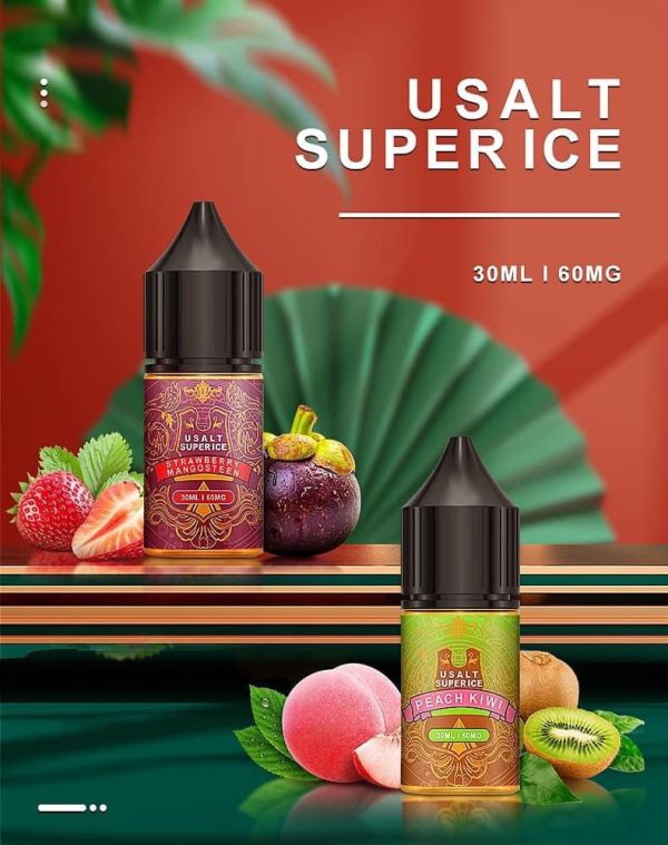 Usalt Super Ice dau tao-min Tinh dầu Usalt Super Ice Juice 10ml/60MG giá rẻ chính hãng - Đủ vị
