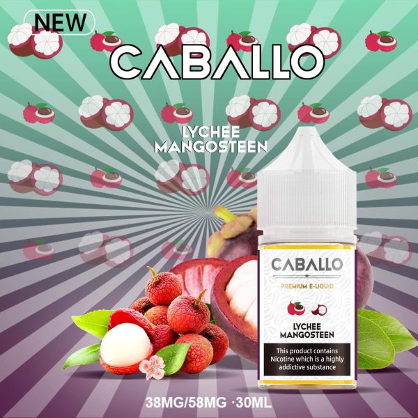 caballo vai Tinh Dầu Caballo Juice Saltnic 38/58MG (12 vị)