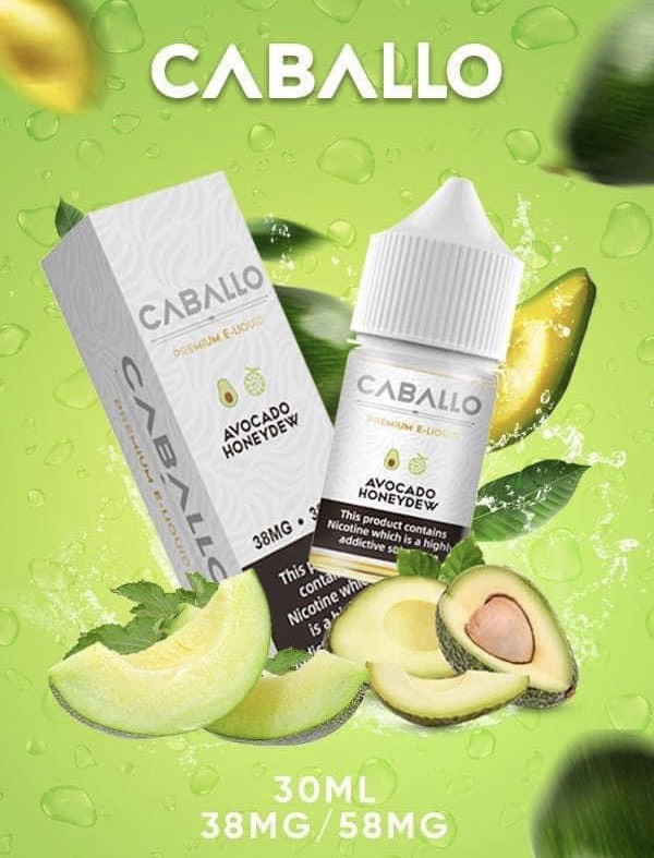 caballo vi bo Tinh Dầu Caballo Juice Saltnic 38/58MG (12 vị)