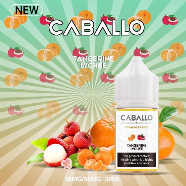 caballo vi vai Tinh Dầu Caballo Juice Saltnic 38/58MG (12 vị)