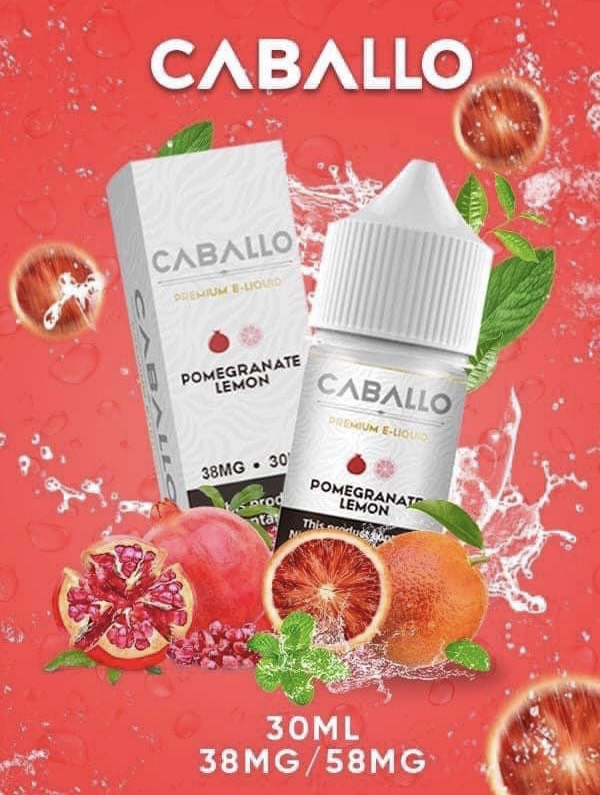 cabalo vi cam Tinh Dầu Caballo Juice Saltnic 38/58MG (12 vị)