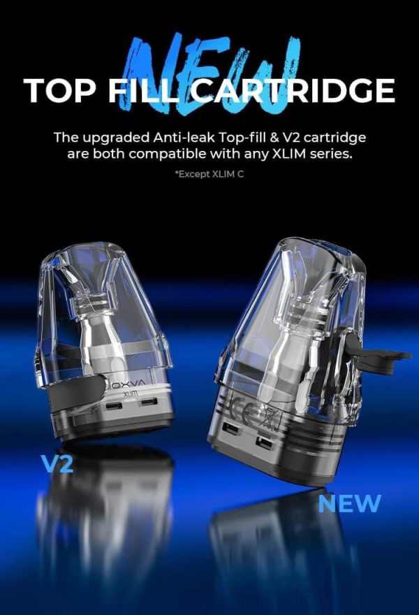dau rong oxva new Đầu Pod rỗng Oxva Xlim Top Fill 0.4, 0.6 và 0.8ohm
