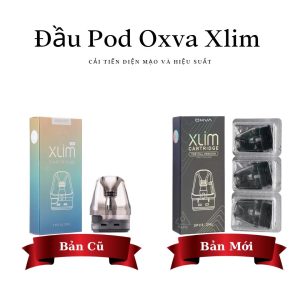 Đầu Rỗng Oxva Xlim GO 30w - 0.4, 0.6 và 0.8ohm chính hãng