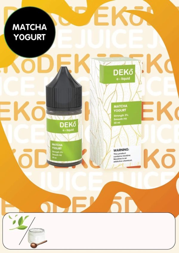 deko juice sua chua-min Tinh dầu Deko Juice Saltnic 30/50MG (25 Vị) thơm ngon