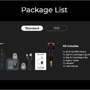 OXVA Xlim SQ PRO Pod Kit 30W Chính Hãng - Giá Rẻ - Đủ màu