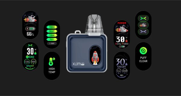 xlim-sq-pro-man-hinh-dong OXVA Xlim SQ PRO Pod Kit 30W Chính Hãng - Giá Rẻ - Đủ màu